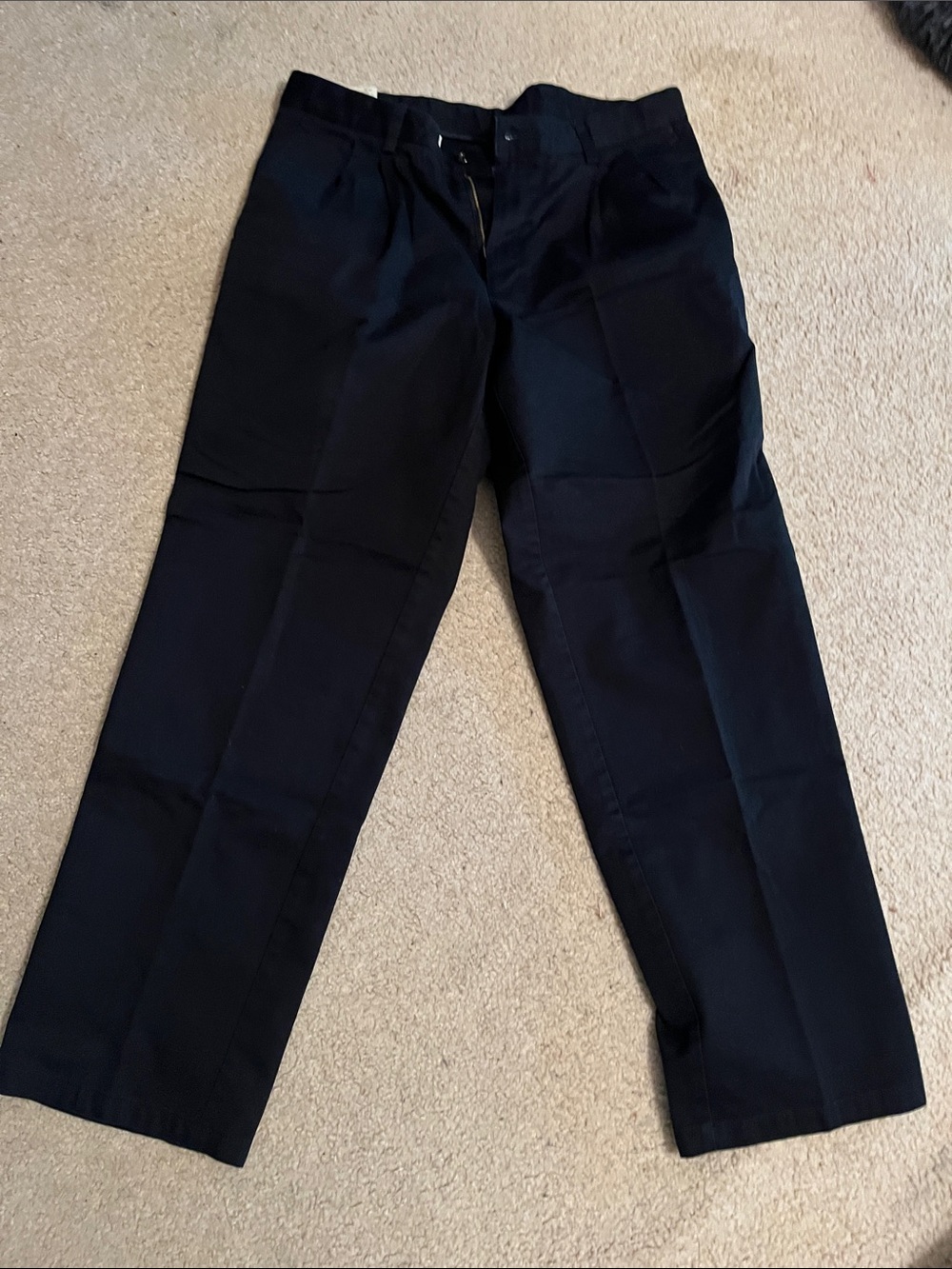 Dockers Men's Black Dress Pants — Straight Leg